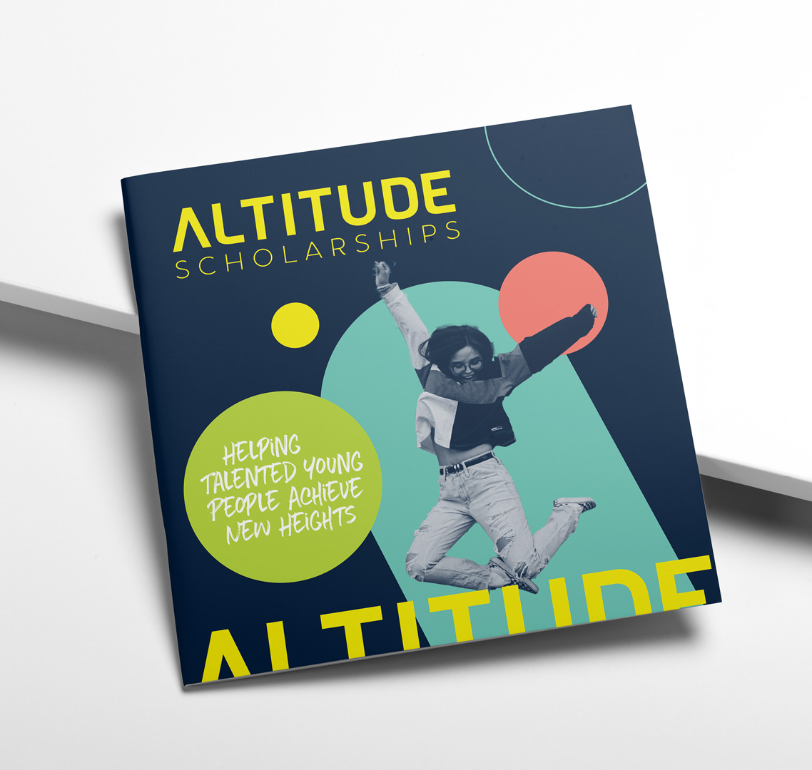 Altitude Scholarship Brochure Design
