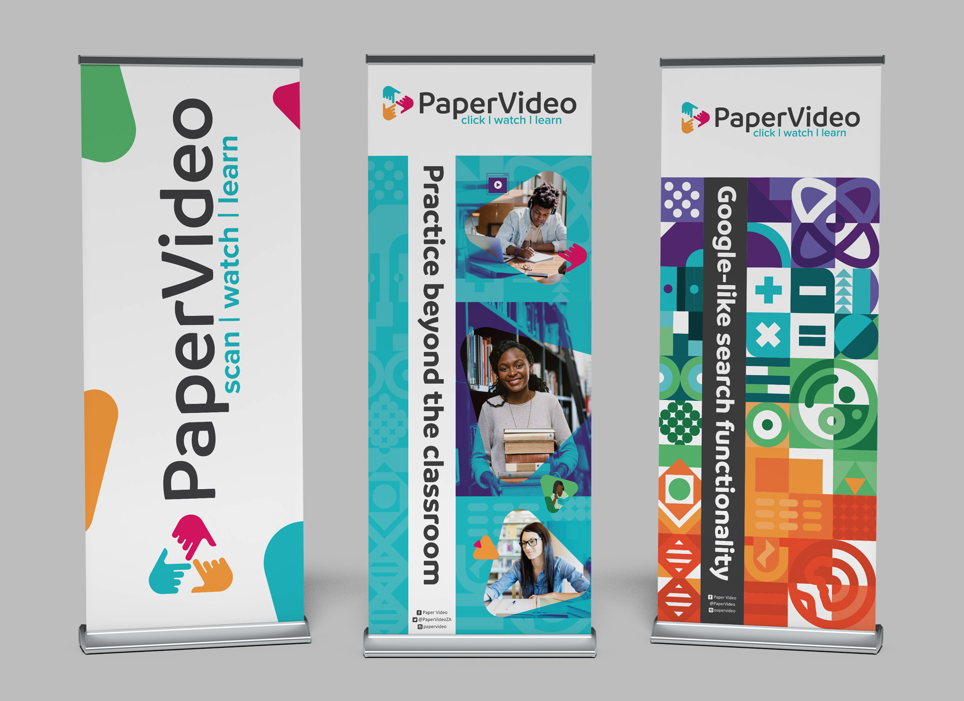 PaperVideo Banner Design
